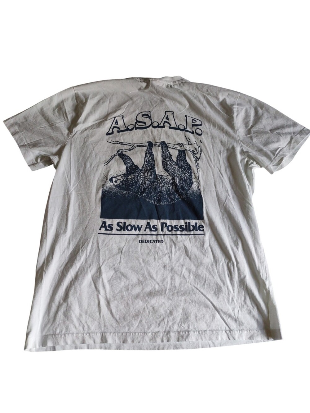 Dedicated. Medium Organic Cotton ASAP Sloth T-Shirt